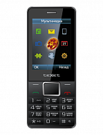 Мобильный телефон TeXet TM-D225 черный