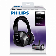 Наушники  Philips  SHC8535/10 Hi-Fi Wireless (FM)  Black-Silver