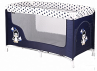 Манеж-кровать Lorelli  San Remo 1 Blue White Penguin 10080011936 синий,с рисунком