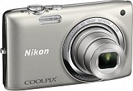 Цифровая фотокамера NIKON Coolpix S2700 серебристая