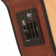 Акустическая гитара Cort AC120CE OP бежевый, коричневый