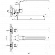 Смеситель Decoroom DR21043