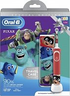 Электрическая зубная щетка Braun Oral_B Kids Pixar D100.413.2KX (красный) 80337576