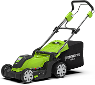 Электрическая газонокосилка  GreenWorks GLM1241