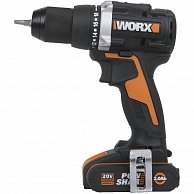 Шуруповерт аккумуляторный WORX WX102 черный, оранжевый WX183.1