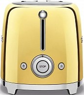 Тостер Smeg TSF01GOEU золотой