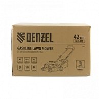 Газонокосилка бензиновая Denzel GLD-420, 146 см3,шир 42 см,40 л