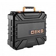 Дрель-шуруповерт Deko DKCD20FU-Li SET 104 оранжевый, черный (063-4178)