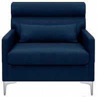 Кресло Бриоли Отто L18 синий