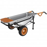 Садовая тележка Worx WG050 Aerocart серебристый