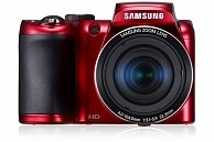Цифровая фотокамера Samsung WB100 красная