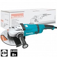 Шлифовальная машина Makita GA9030F01 серый, синий, черный