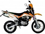 Мотоцикл Racer RC200GY-C2 ENDURO зеленый, оранжевый 9115