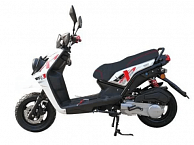 Скутер Vento SMART-II 49cc (150) сигнализация, багажник под кофр  Черный