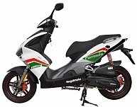 Скутер Regulmoto FORMULA 125 (LJ125T-8M)  бело-зеленый