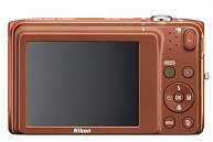 Цифровая фотокамера NIKON Coolpix S3500 оранжевая