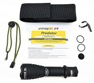 Фонарь Armytek Predator v3 XP-E2 (красный) черный