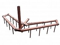 Борона СпецПрофРесурс Б-5 к мотоблоку МТЗ