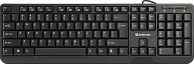 Клавиатура  Defender OfficeMate HM-710 RU  black