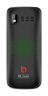Мобильный телефон BQ 2404 Istanbul Dual-SIM черно-зеленый