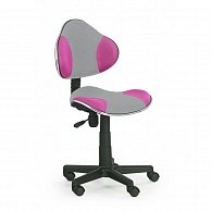 Кресло компьютерное Halmar Flash 2 (серый/розовый)