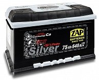 Аккумулятор  ZAP SILVER 75Ah (575 25) (R+) о.п
