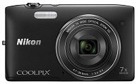 Цифровая фотокамера NIKON Coolpix S3400 черная