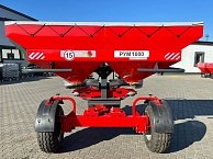 Разбрасыватель  РУМ-ПРОФИ-3000 (нержавеющая сталь) в комплекте: тент домик, надставка на 1200 литров, (надставка на 800 литров)