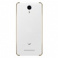 Мобильный телефон  Vertex Impress Max,  белый-золото