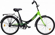 Подростковый велосипед AIST Smart 20 1.0  черно-зеленый 2019