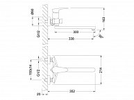 Кухонный смеситель Lemark (Lt) D35 LM0451C Lemark хром