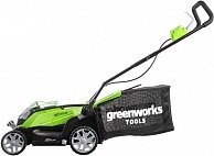 Аккумуляторная газонокосилка GreenWorks G40LM35K2   40V G-MAX  (+ 1 АКБ 2 А.ч и ЗУ)