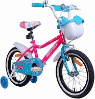 Детский велосипед AIST WIKI 16  розовый 2020