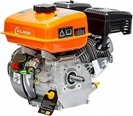 Двигатель бензиновый Eland GX210D-20 оранжевыйчерный