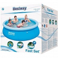 Надувной бассейн  Bestway Steel Easy Fast (244x66) (57265)