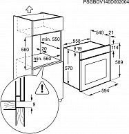 Духовой шкаф Electrolux EZB 53410AX