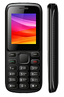 Мобильный телефон Vertex M107 черный