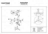 Люстра Maytoni Nostalgia MOD048PL-09G