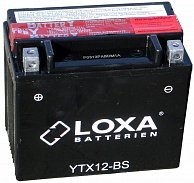 Аккумулятор  LOXA  YTX 12-BS 10Ah (180A(CCA)