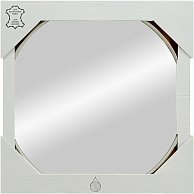 Зеркало Континент Ритц D650 белый