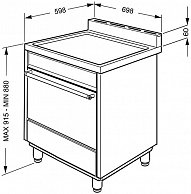 Плита  Smeg C7GMXI8-2