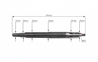 Вал главный (под вал отбора мощности ) 190-192N