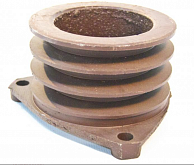 Шкив маховика 3-ручейковый Rossel D=111 мм (код 671 ) (ТП000414975)