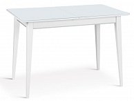 Обеденный стол  ТехКомПро Арека ПРС 80х120(160) бук/стекло/тон 1/ножка 7