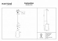 Светильник Maytoni Mabell P013PL-01CH