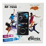 MP3 плеер Ritmix RF-7650 4Gb  Black