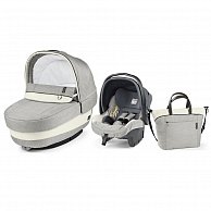 Комплект (короб, автокресло, сумка) Peg Perego Set Elite Luxe Opal серебристый ( IPMS170035BA73PL66)