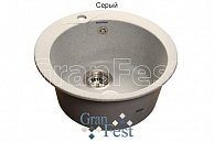 Кухонная мойка  GranFest Rondo GF - R480  серый