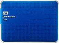 Внешний жесткий диск  WD My Passport Ultra WDBBUZ0020BBL-EEUE (2000Gb) голубой