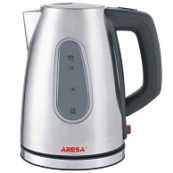Чайник  Aresa AR-3406 черный, металический